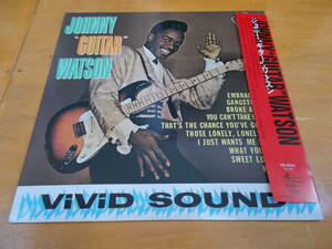 （国内初回盤・帯付き）JOHNNY GUITAR WATSON / JOHNNY "GUITAR"WATSON / VIVID VS-1035