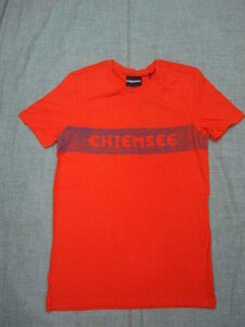 新品CHIEMSEE(キムジー)メンズTシャツOTTFRIED (17-1656 FIERY RED) M