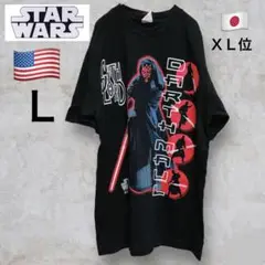 ダースモール　tシャツ　オフィシャル　スターウォーズ　美品　アメリカ　Ｌ　ＸＬ