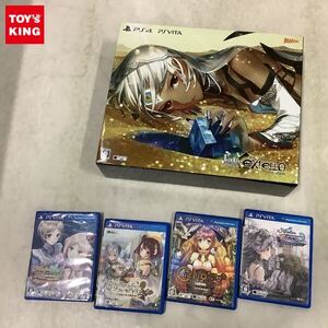 1円〜 未開封含 PS4 PS VITA ソフト Fate/EXTELLA VELBER BOX、VITAソフト シェルノサージュ、メルルのアトリエPlus他