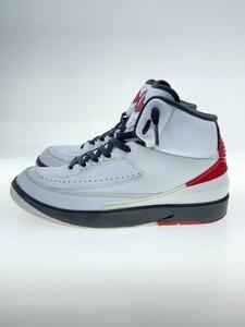 NIKE◆AIR JORDAN 2 RETRO_エアジョーダン 2 レトロ/27.5cm/WHT