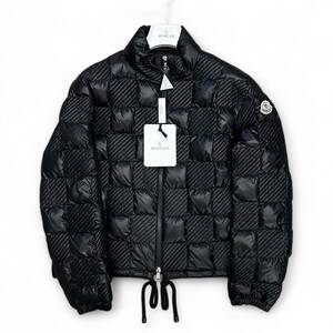 新品 サイズ2 MONCLER Ancy キルティング チェッカーボード ダウンジャケット 国内未入荷 モンクレール