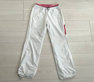 ★DESCENTE デサント レディース 裏メッシュ ウインドブレーカー パンツ Lサイズ DAT-3881WP★