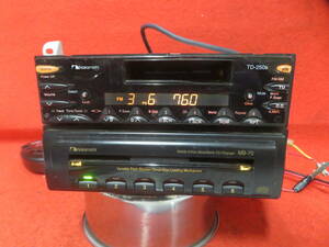 ＊CS973＊Nakamichi　ナカミチ　 TD-250ｓ/MB-70　カセットテープ CDプレーヤー　デッキ　カーオディオ　