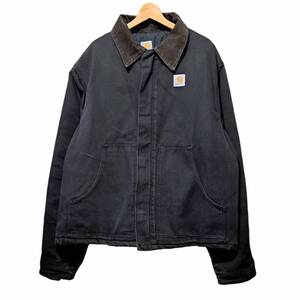 ビンテージ CARHARTT TRADITIONAL JACKET カーハート トラディショナル ジャケット ブラック オーバーサイズ フェードブラック 80s 90s 00s