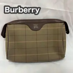 バーバリー　Burberry クラッチバッグ　バッグ セカンドバッグ レザー