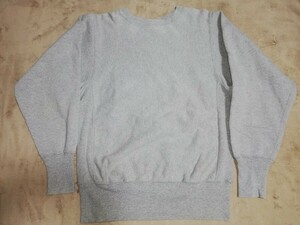 Champion REVERSE WEAVE SMALL スウェットシャツ グレー 無地 目無し Sサイズ トレーナー 90s 00s リバースウィーブ アメカジ 古着