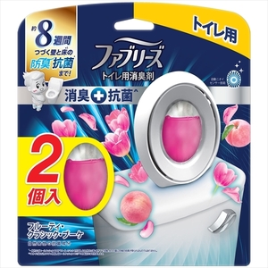 まとめ得 ファブリーズＷ消臭 トイレ用消臭剤＋抗菌 フルーティー・クラシック・ブーケ２個パック x [3個] /h