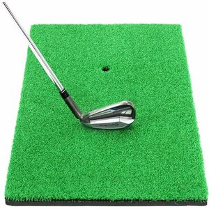 新品 GolfStyle ゴルフボール ゴルフティー 30×60cm SBR 工芝 マット 練習 ゴルフ ゴルフマット 107