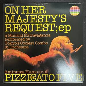 City Pop 45 - ピチカート・ファイヴ - On Her Majesty’s Request; Ep - Great Tracks - NM