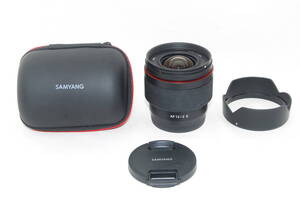 ★良品★SAMYANG サムヤン AF 12mm F2 SONY ソニーEマウント ケース付き♪