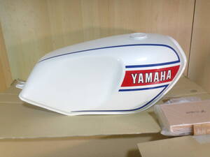 RZ250 4L3 RZ350 4U0 YAMAHA フューエルタンク ガソリンタンク ニューパールホワイト ワイズギア ヤマハ純正 燃料タンク 限定品 未使用