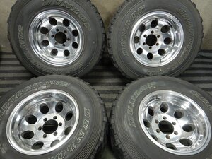 J5T8686■LT 285/75R16 DUNLOP Grandtrek MT2 M/T ミッキートンプソン 10J 6H マイナス -25 PCD139.7★条件付送料無料★希少 深リム