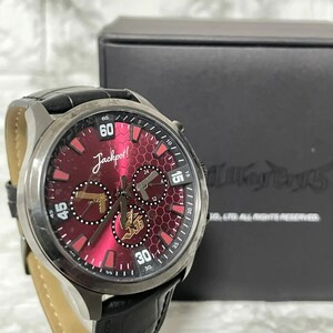 箱付き　稼動品　デビルメイクライ5 ダンテモデル　クロノグラフ　腕時計