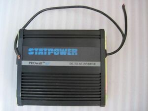 103 STATPOWER 擬似正弦波インバーター PROwatt150　入力電圧12.5V 25A　出力電圧100V 1.3A コード途中で切断 長期保存品　ジャンク品　1台