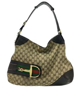 グッチ ワンショルダーバッグ 肩掛け 137386 203998 GGキャンバス ホースビット シェリー レディース GUCCI