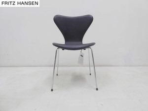 新品未使用 正規品■FRITZ HANSEN フリッツハンセン■2024年製 セブンチェア フルパディング 本革 エッセンシャルレザーブラック タグ付-2