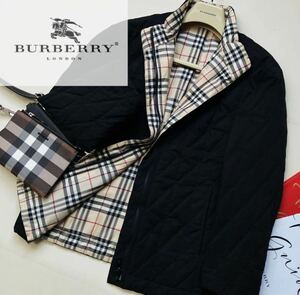 1スタ〜　美品　参考価格13万●BURBERRY キルティングジャケット　ノバチェック