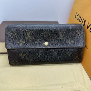 超美品★ルイヴィトン LV LOUIS VUITTON　モノグラム【ポルトフォイユ・サラ】★長財布★オシャレ