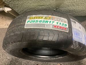 KENDA KR28 KLEVER A/T 265/65R17 新品未使用　　　室内保管 ケンダ　オフロード　MT RT プラド　ハイラックス　ランクル