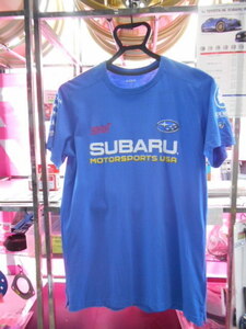 【SALE】SUBARU MOTARSPORTS USA オフィシャルチームTシャツ サイズ：M