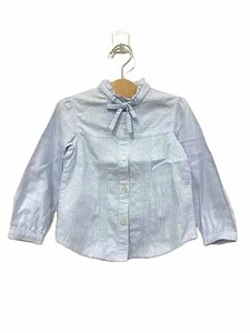 【中古】fdash　 エフダッシュ　子供服 女の子 ブラウス リボン サイズ110cm