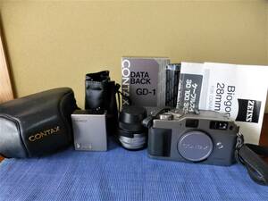 CONTAX G1 ＆LENS 付属品追加（画像3）　新品　未使用品 取説あり