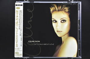 帯付 国内盤☆ セリーヌ・ディオン レッツ・トーク・アバウト・ラヴ / Celine Dion Let