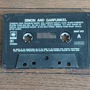 CBS SONY カセットテープ（36KP 601）★ サイモン＆ガーファンクル/ Simon And Garfunkel『Simon And Garfunkel』20曲収録