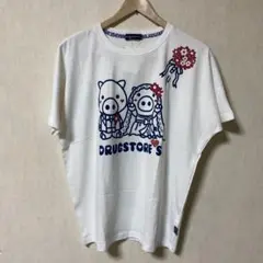 DRUGSTORE S キャラクターTシャツ 半袖　サイズ4 新品