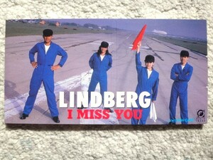 a【 LINDBERG リンドバーグ / I MISS YOU 】8cmCD CDは４枚まで送料１９８円