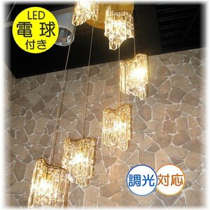 【LED付き！】豪華！スワロフスキー 風 吹き抜け led シャンデリア クリスタル シャンデリア照明 アンティーク 大型 安い 北欧 レトロ