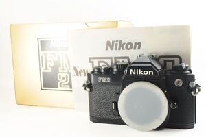 ★希少元箱付き・超美品★NIKON ニコン NEW FM2 使用感の少ない非常に綺麗な外観！クリアーな光学！1220