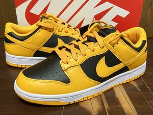 21年製 NIKE DUNK LOW RETRO ナイキ ダンク ロー レトロ SWOOSH【DD1391-004】Championship Goldenrod ゴールデンロッド 黄×黒 US10.5