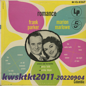 CL-6267★Frank Parker & Marion Marlowe (Percy Faith /Archie Bleyer & his Orch.)　Romance