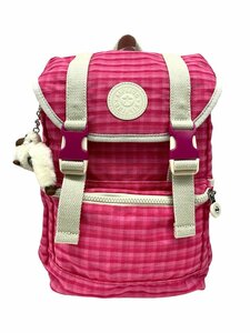 Kipling (キプリング) リュックサック EXPERIENCE S エクスペリエンス バックパック バッグ K1521192Q ピンク チェック レディース /036