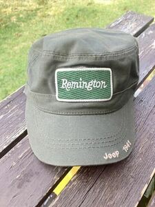 Remington/Jeep】キャップ/わーくきゃワークキャップ : ワンサイズ: 色OD: レミントン ジープ 狩猟 射撃 シューティング ハンティング 4x4