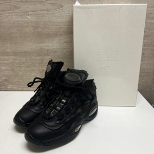 Maison Margiela × Reebok PROJECT 0 TQ MEMORY OF BLACK ハイカットスニーカー ブラック S57WS0425【中目黒R10】