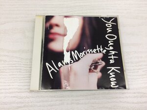 G2 53652 ♪CD「You Oughta Know Alanis Morissette」 WPCR-300【中古】