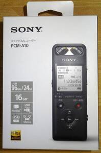 即決☆ 送料無料 新品同様 リニアPCMレコーダー ソニー SONY PCM-A10 ☆