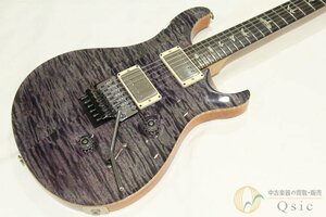 [美品] Paul Reed Smith（PRS） Custom24 Floyd Rose Wood Library 10Top Purple ルックス抜群10top、FR搭載モデル 2014年製 [RK339]