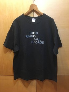 古着 ビートルズ HOPE Tシャツ 黒 メンズ XL ビンテージ ジョンレノン