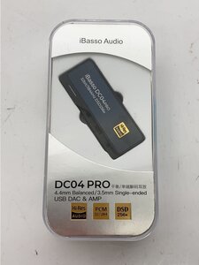 iBasso Audio◆4.4mmバランス出力対応 ポータブルUSB-DAC/AMP/DC04PRO/アイバッソ