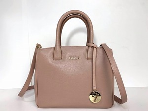 送料無料★ フルラ FURLA レザー 2way ショルダーバッグ トートバッグ ハンドバッグ