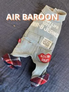 AIR BAROON  オーバーオール　ペットウェア　犬