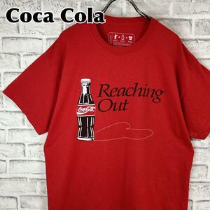 Coca Cola コカコーラ ボトル 瓶 リサイクル Tシャツ 半袖 輸入品 春服 夏服 海外古着 会社 企業 ジュース 炭酸飲料