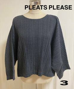 pleats please ドルマンスリーブ　カットソー