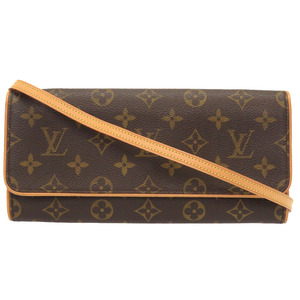 美品 ルイ ヴィトン モノグラム ポシェットツインGM M51852 ショルダーバッグ バッグ LV 0083 LOUIS VUITTON