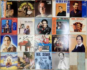 ツw-209/NEIL SEDAKA LP 19点 セット/レコード アナログ 帯 国内版 輸入盤/見本盤あり/ニールセダカ 洋楽 オールディーズ SSW