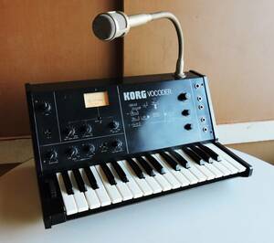 70s KORG コルグ ボコーダー VC-10 動作品 良音 検）MS-10/20 京王技研 ビンテージ アナログ シンセサイザー ロボットボイス